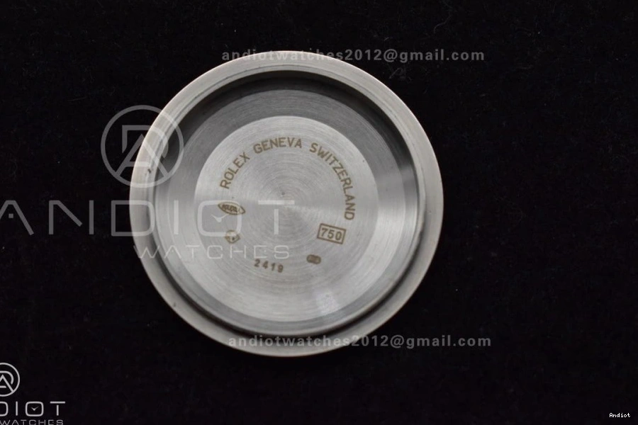 V4 DayDate Weighted Roman President Steel GMF 40 Tungsten Bracelet Markers Dial A3255 Blue 904L On 0415